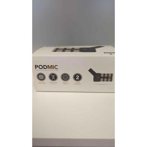 RØDE PodMic Dynamic Podcasting Microphone - Picture 3 of 4